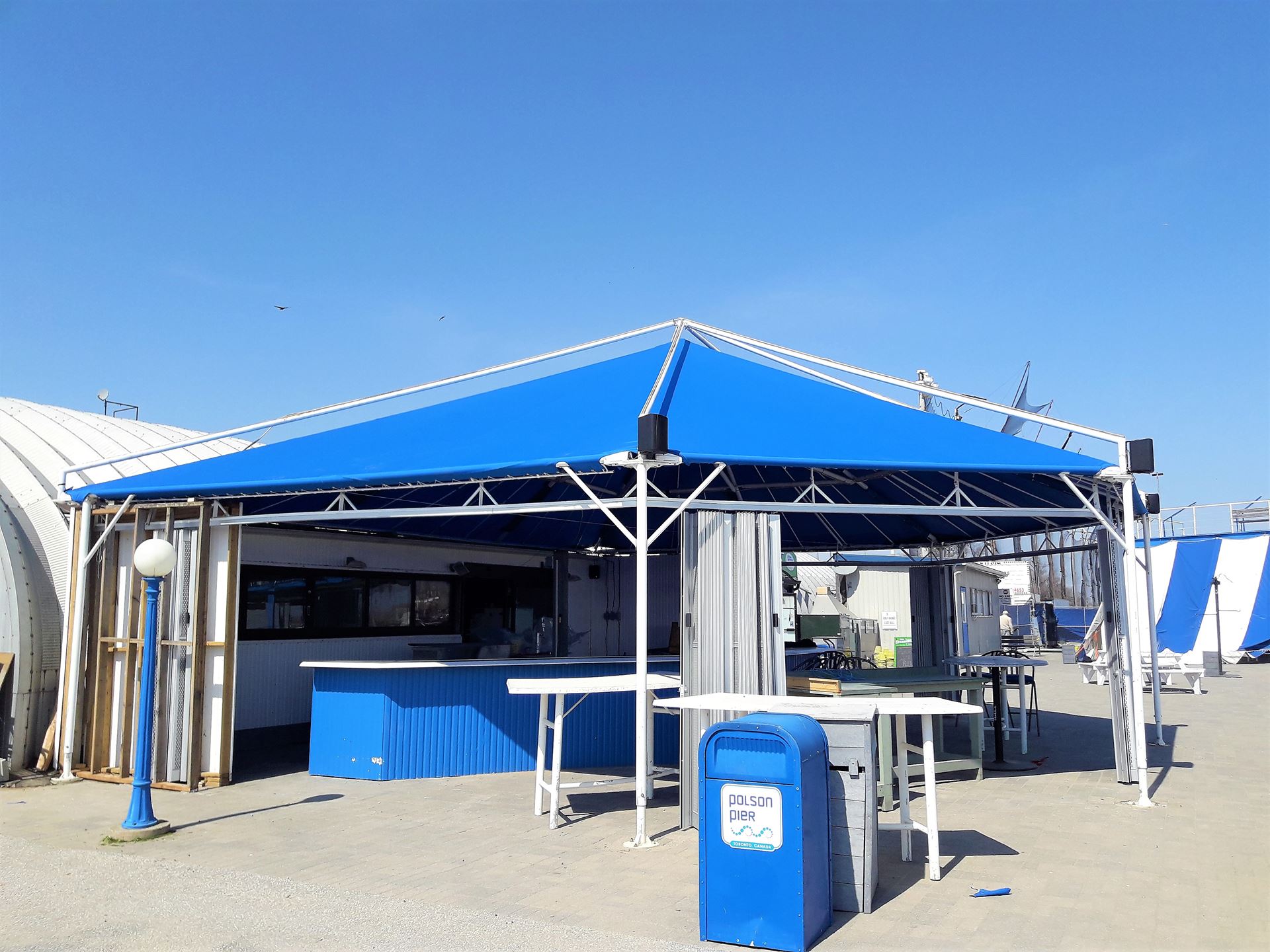 canopy, awning, shade structure, fabric, aluminum, paint finished, digital print, tensile, sunbrella